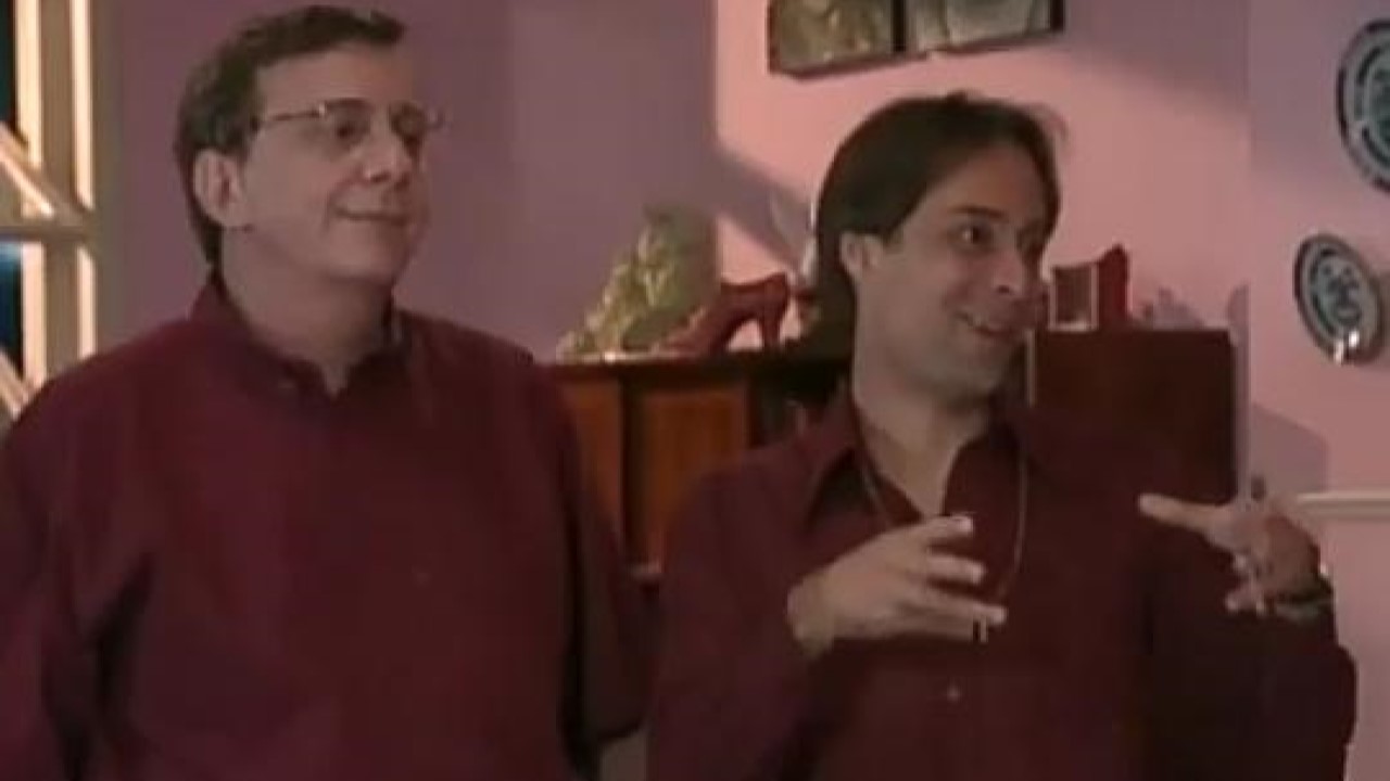 Marco Nanini e Pedro Cardoso em cena de A Grande Família