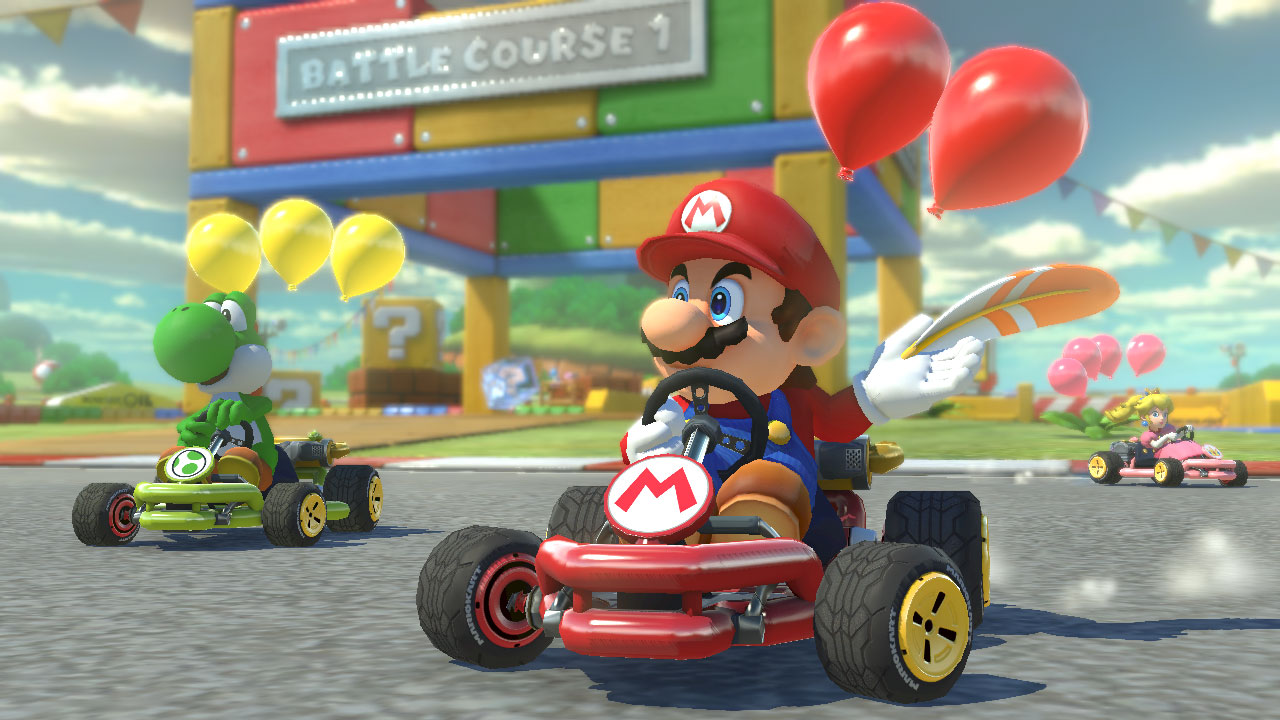Cena de Mario Kart 8