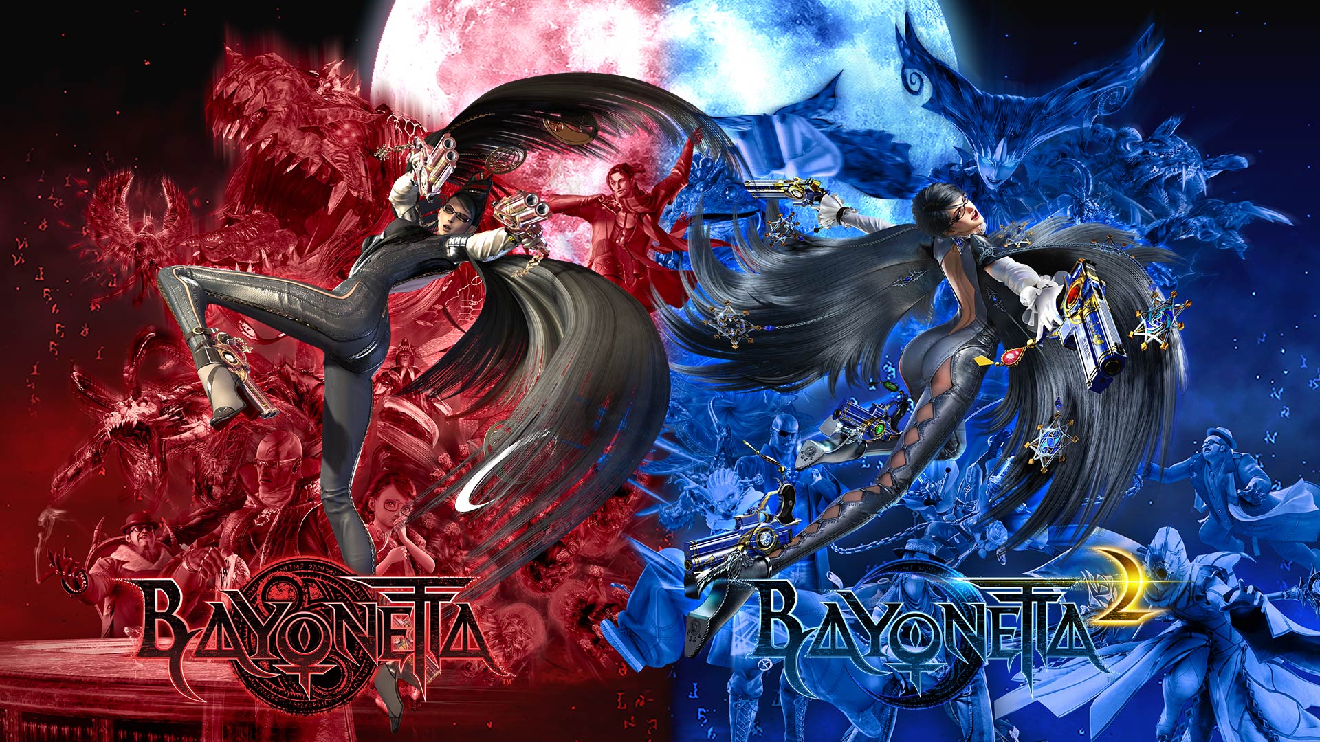 Imagem promocional de Bayonetta 1+2