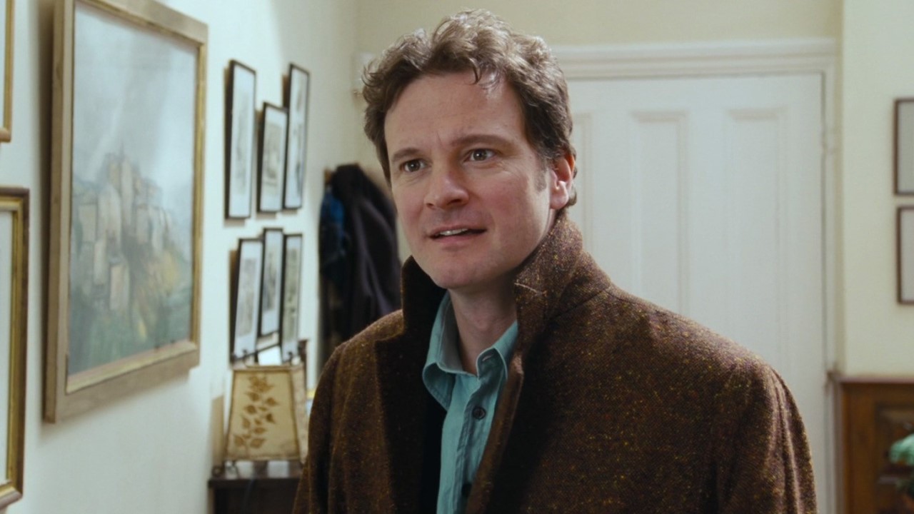 Colin Firth em cena de Simplesmente Amor