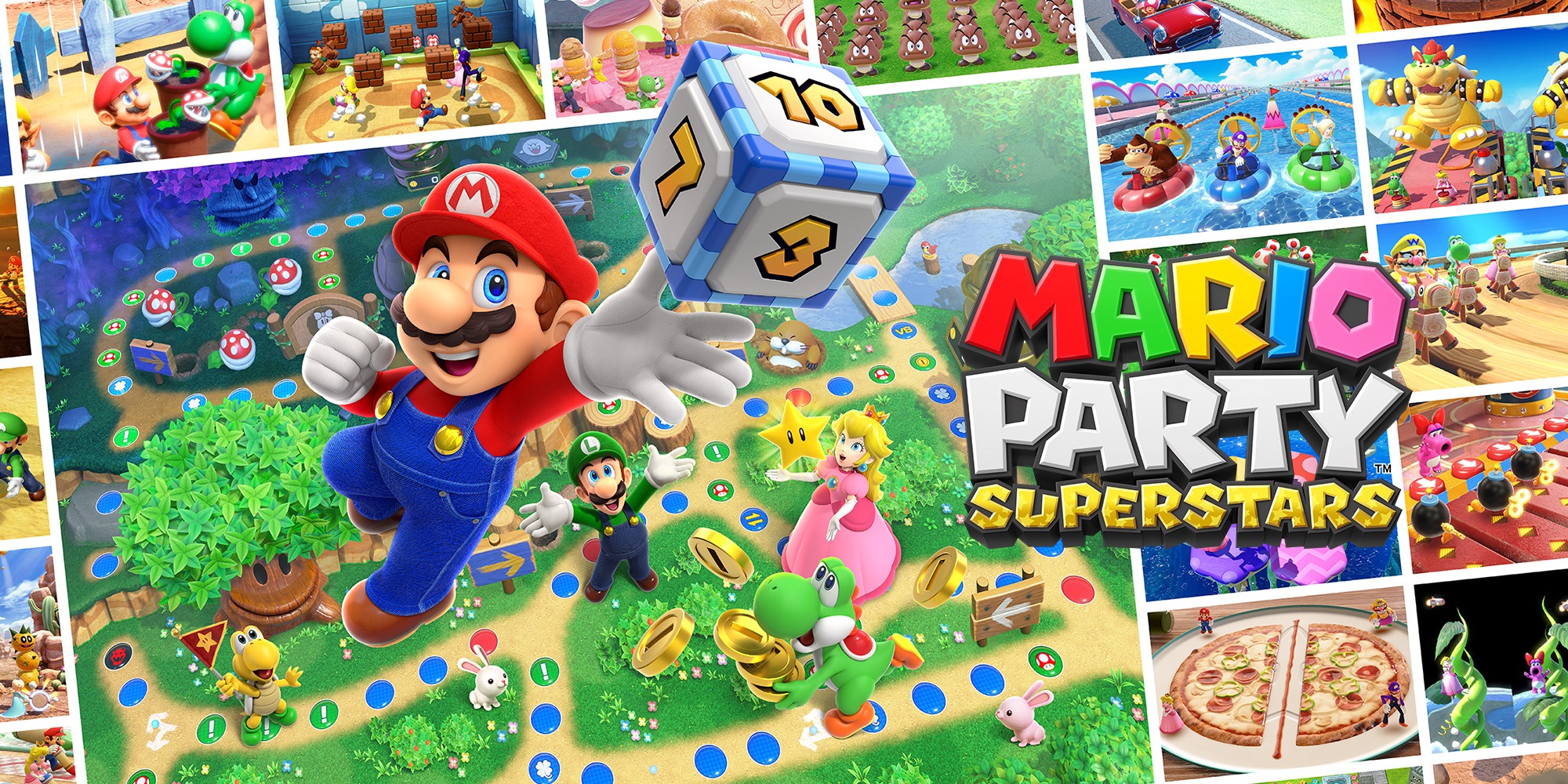 Imagem promocional de Mario Party Superstars