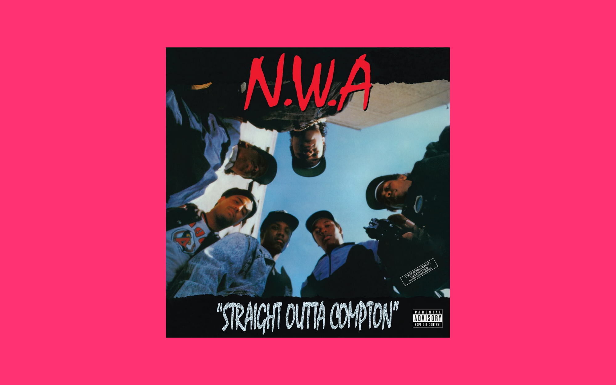 Capa do disco Straight Outta Compton
