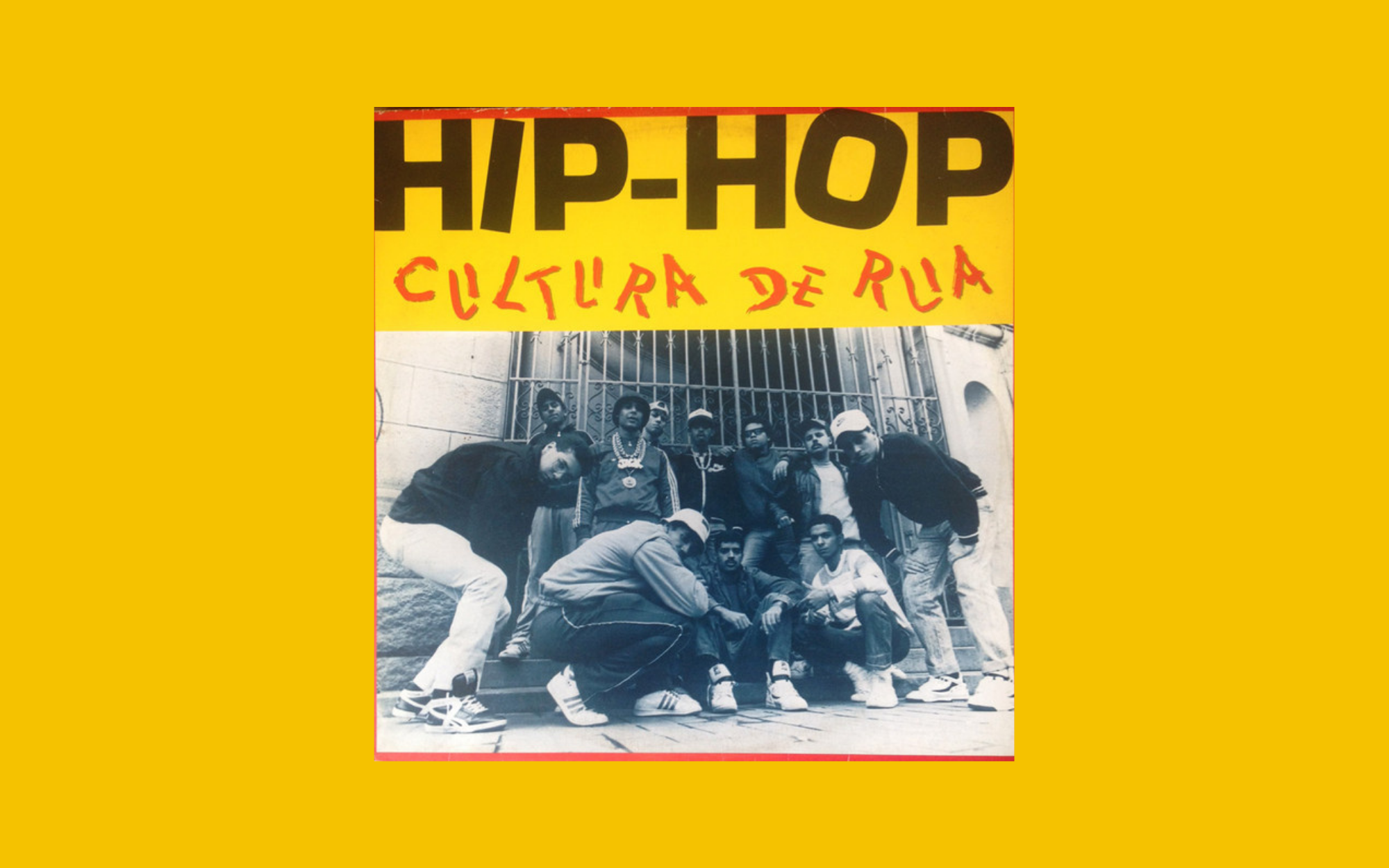 Capa do disco Vários Artistas, Hip Hop Cultura de Rua
