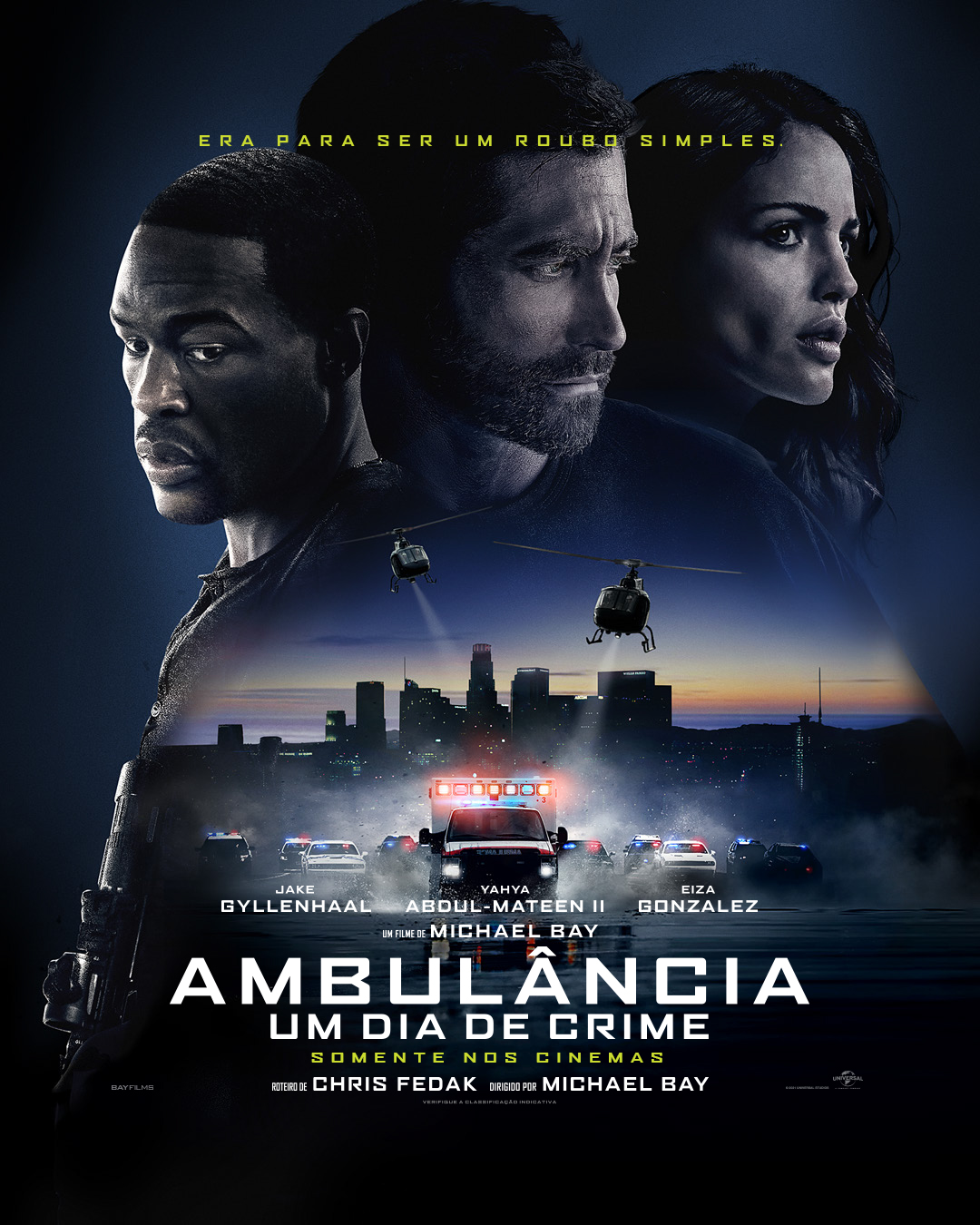 Pôster do filme Ambulância - Um Dia de Crime