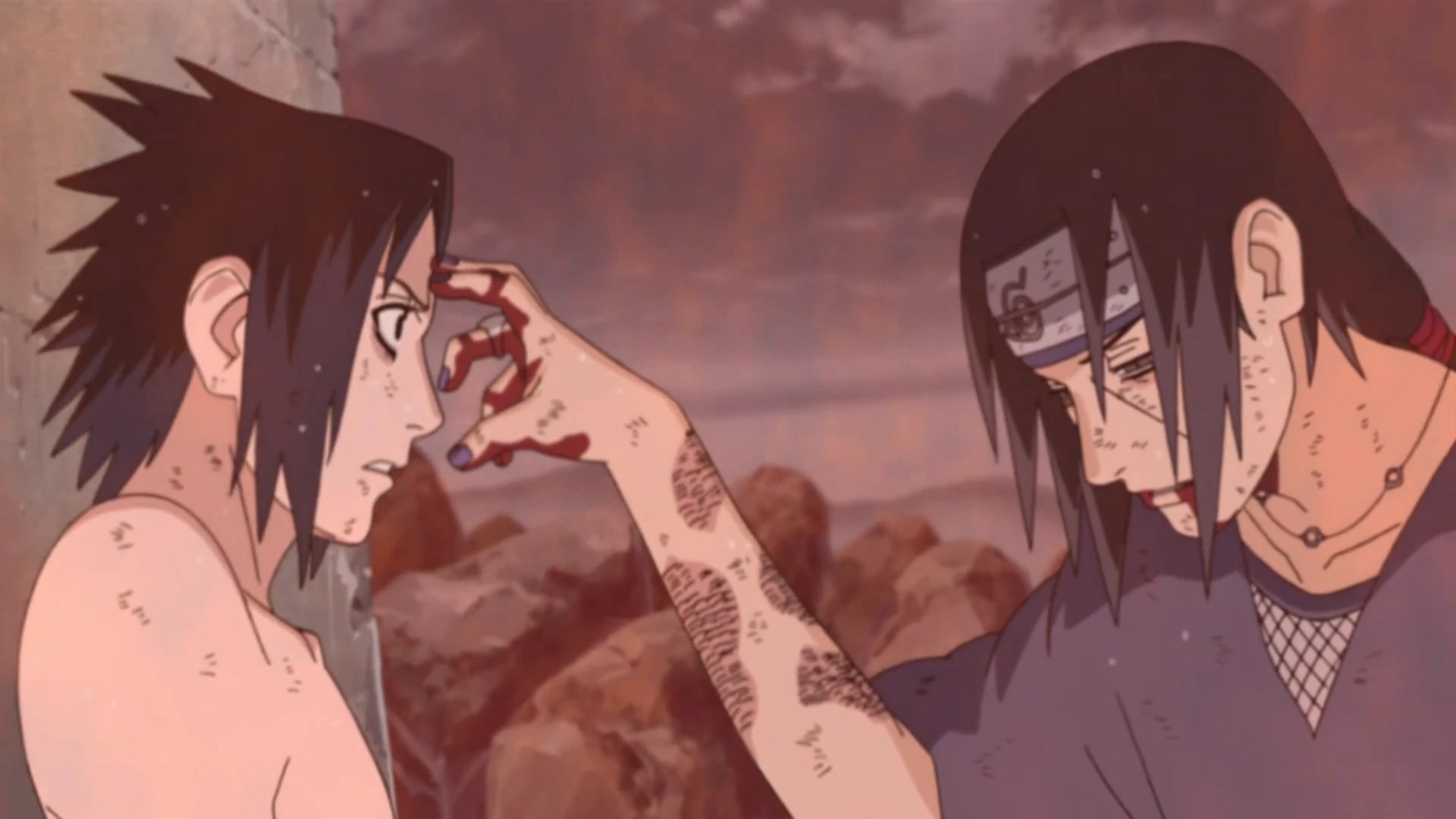 Naruto arco Batalha predestinada entre irmãos