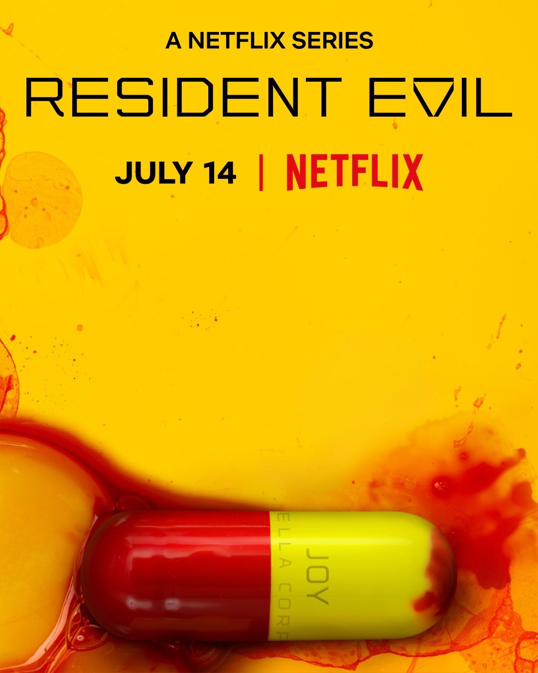 Cartaz de Resident Evil da Netflix