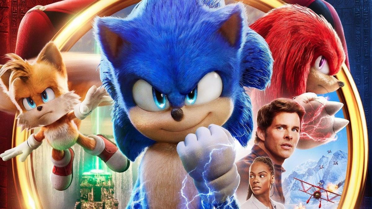 Cartaz de Sonic 2: O Filme