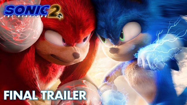 Trailer final de Sonic 2 O Filme