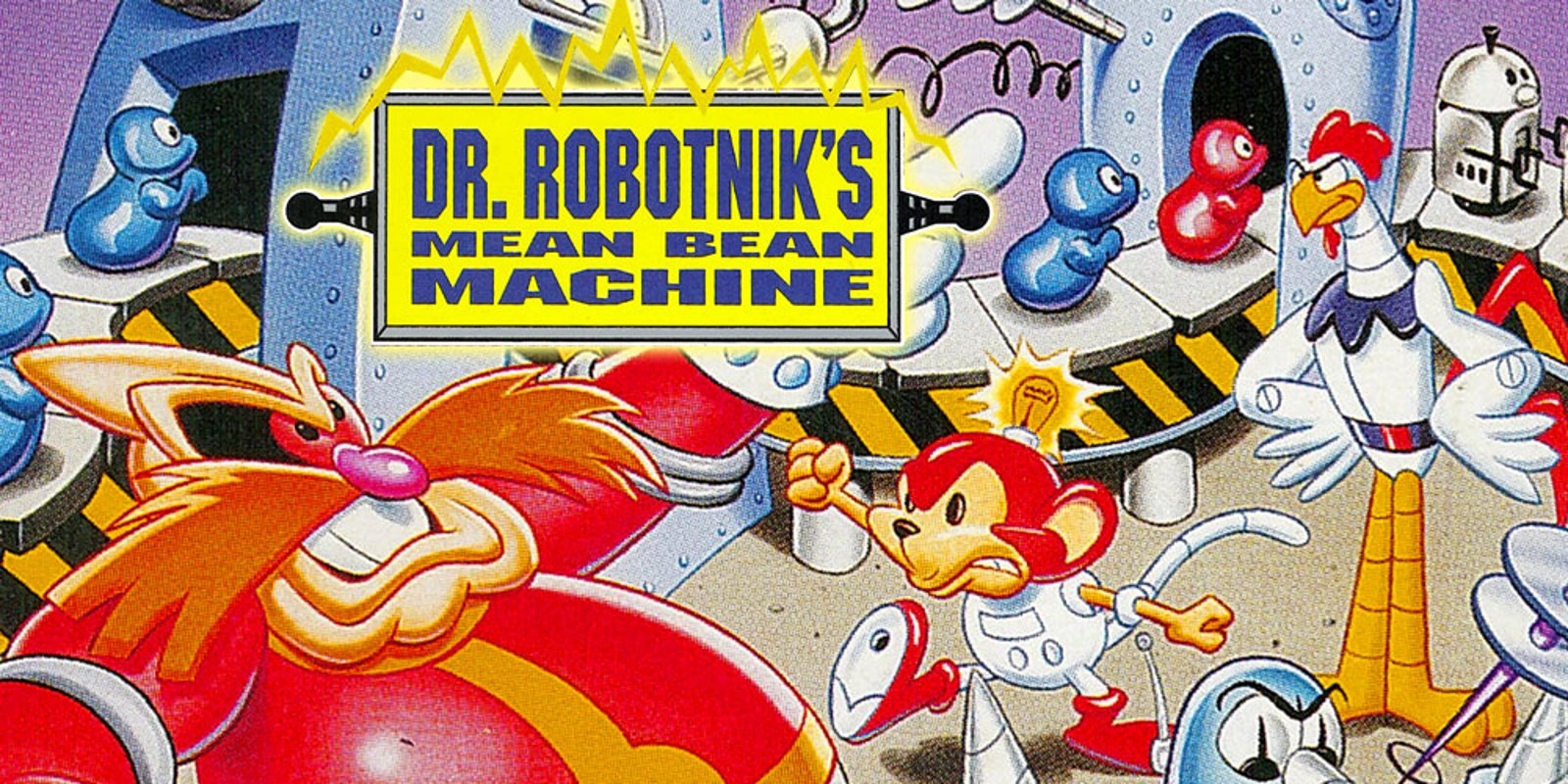Capa de Dr. Robotnik's Mean Bean Machine