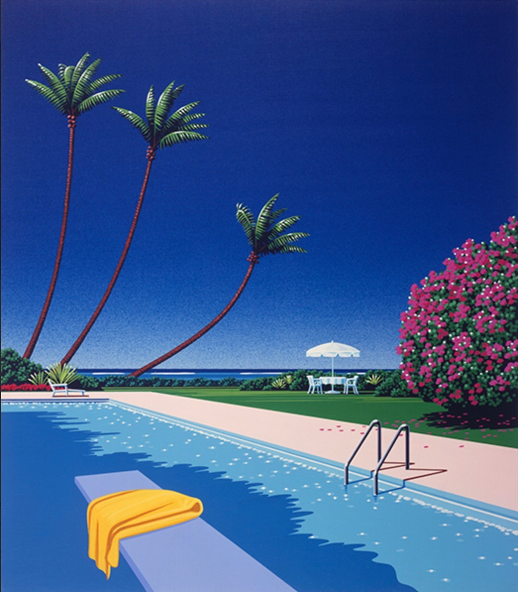 Poolside-Towel (2019) de Hiroshi Nagai