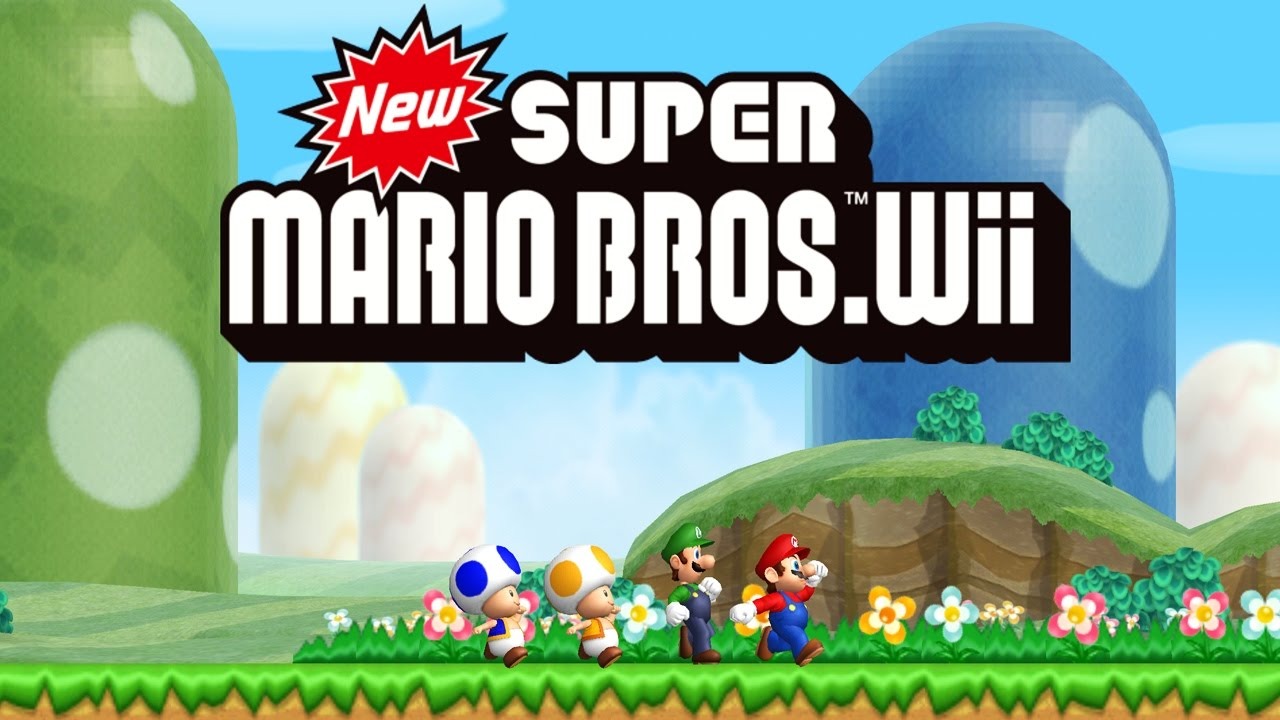 Capa de New Super Mario Bros Wii
