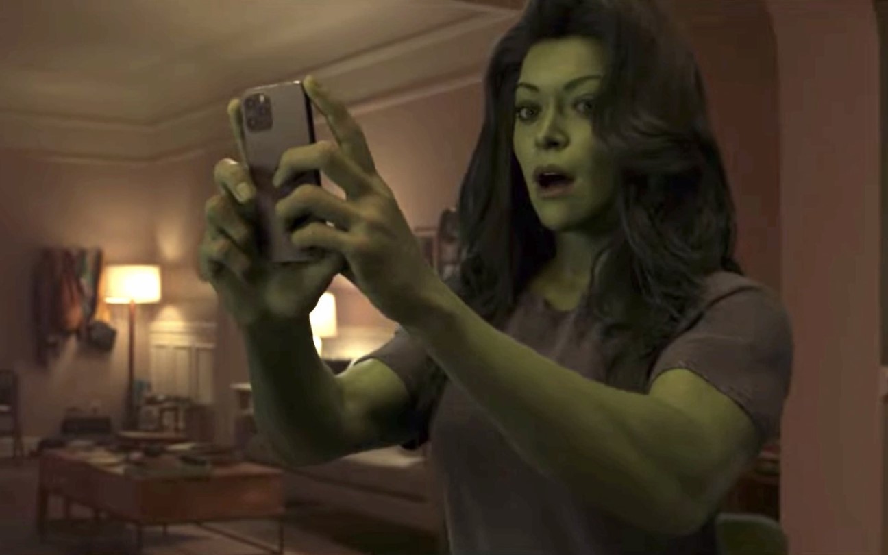 Tatiana Maslany in a scene from She-Hulk