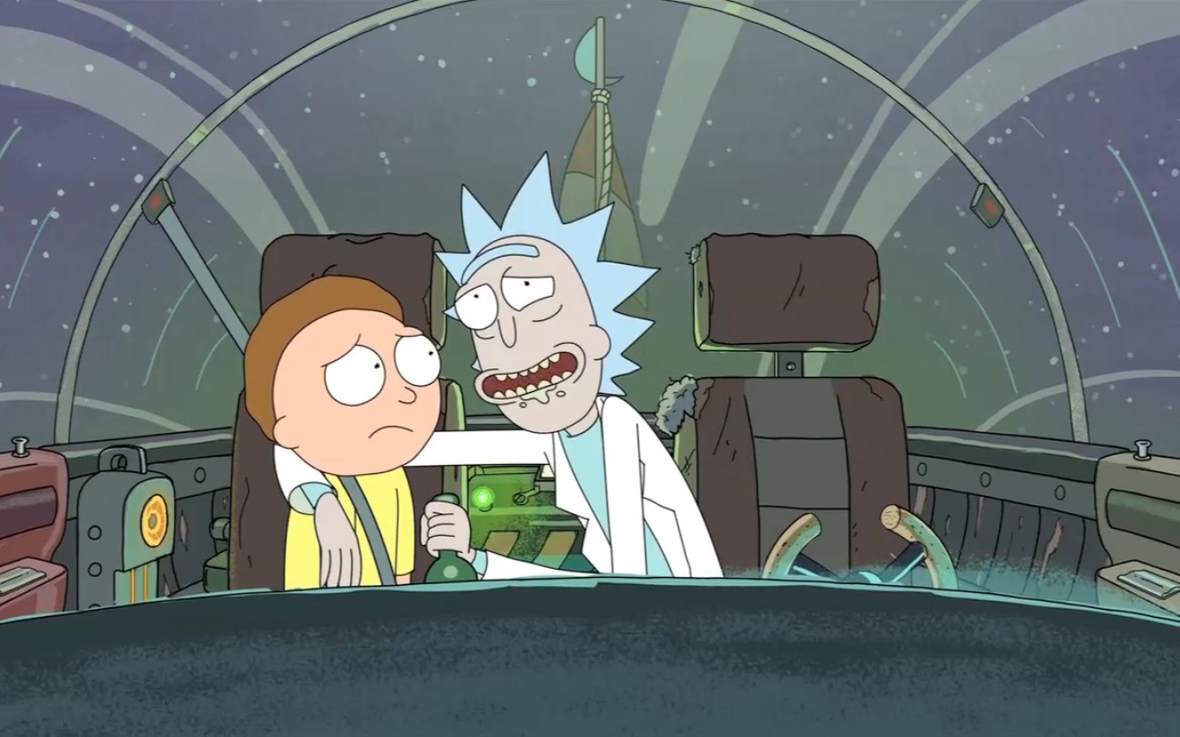 Cena de Rick and Morty