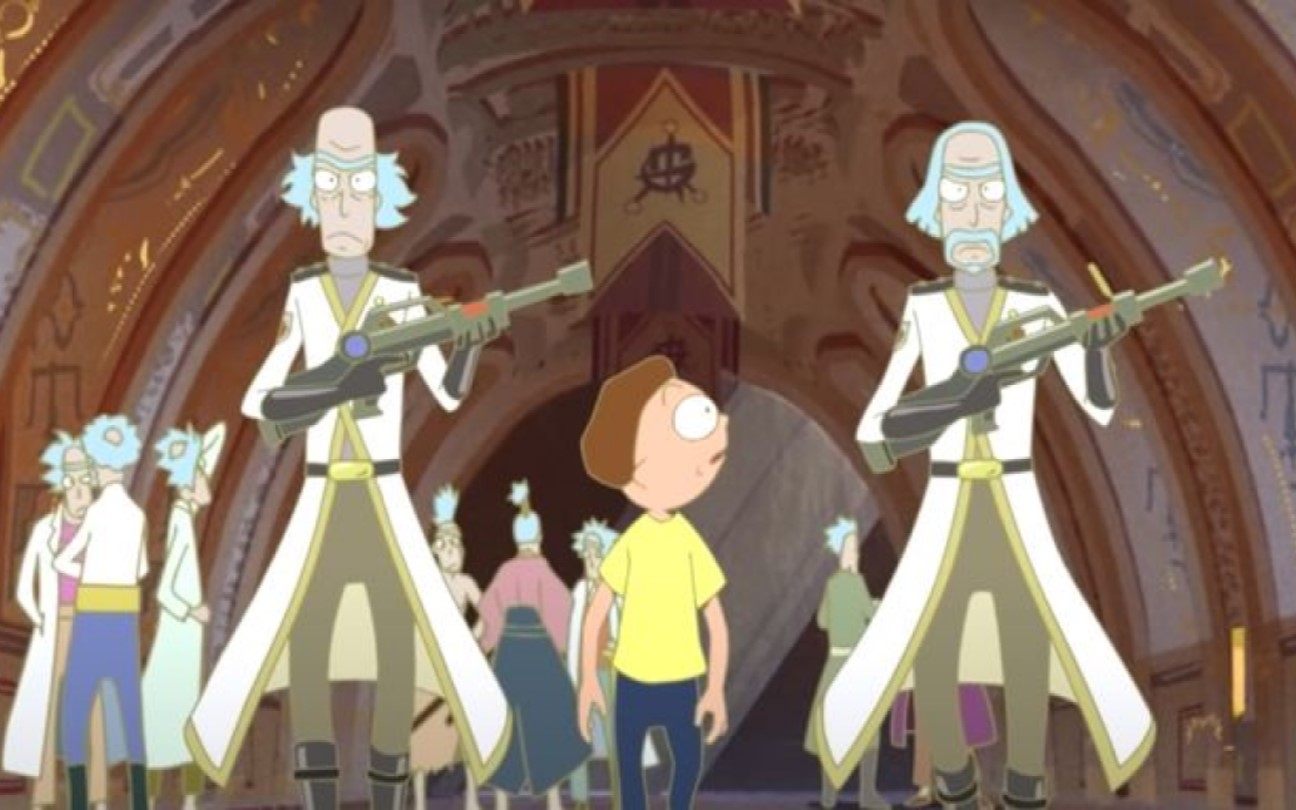 Cena de Rick and Morty vs Genocider