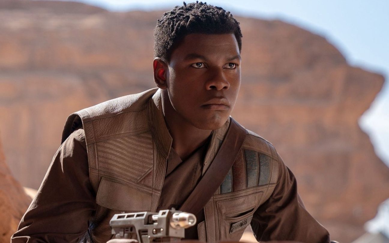 John Boyega como Finn em Star Wars