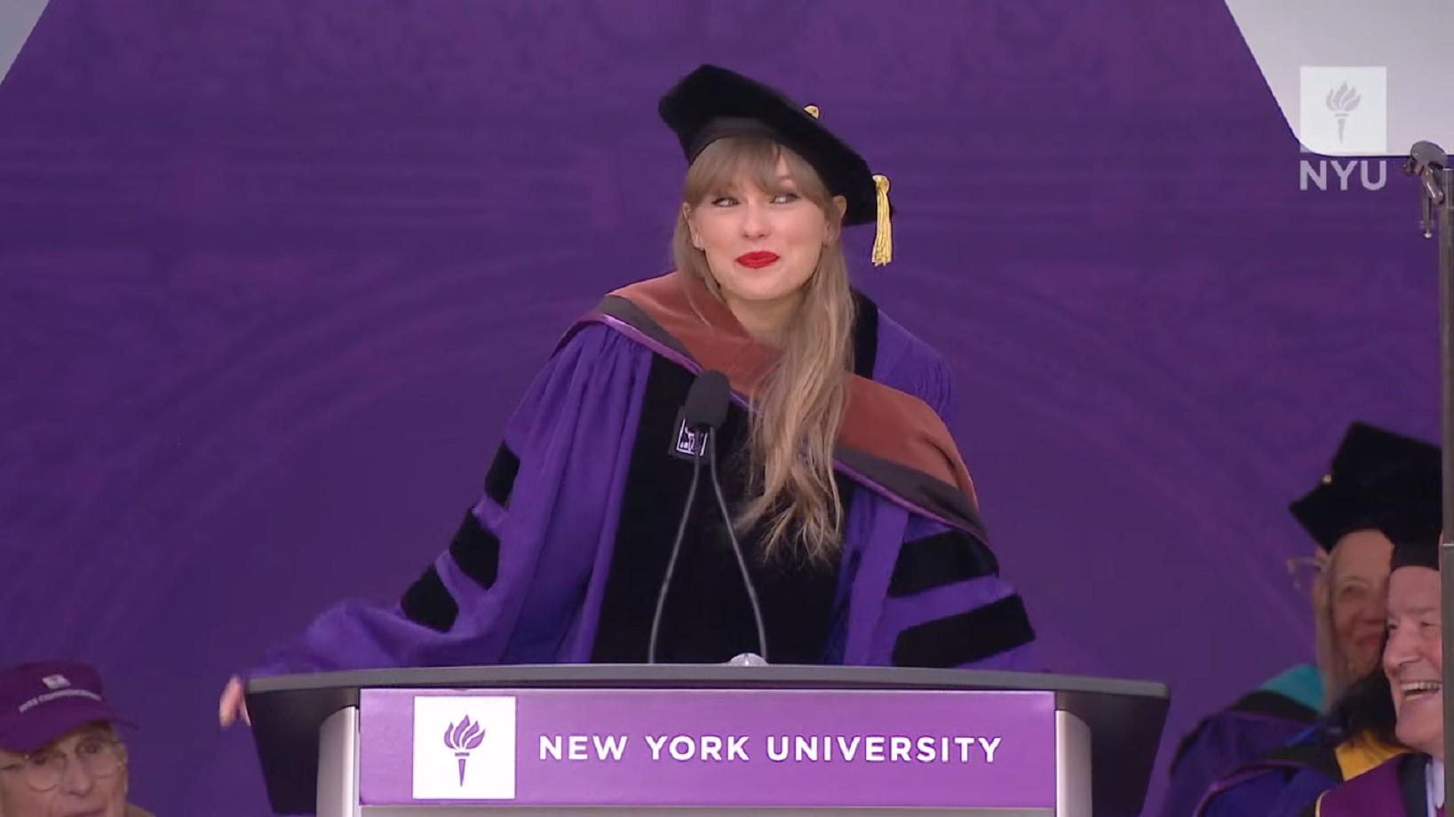 Taylor Swift, doutora em Belas Artes pela NYU