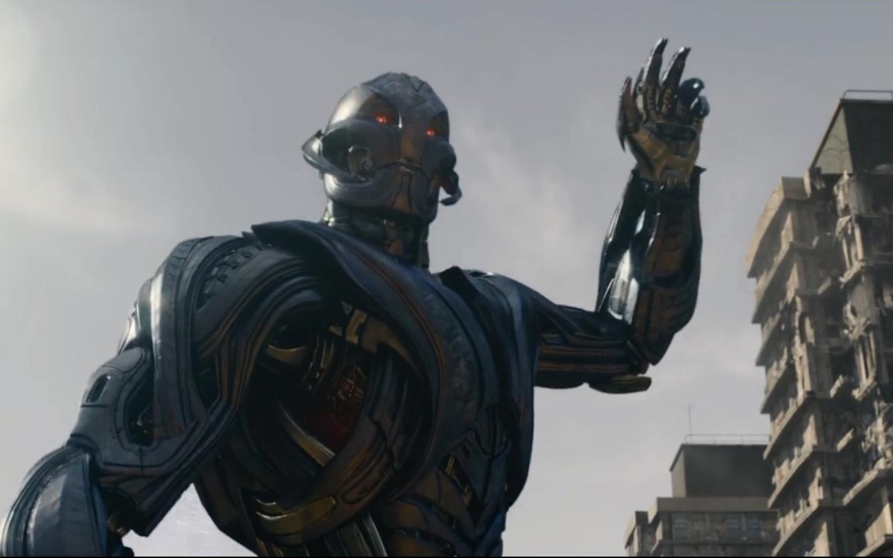 James Spader em cena de Vingadores: Era de Ultron