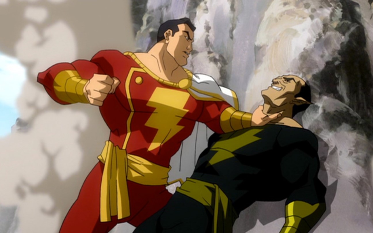 Cena de Superman & Shazam!: O Retorno do Adão Negro (2010)