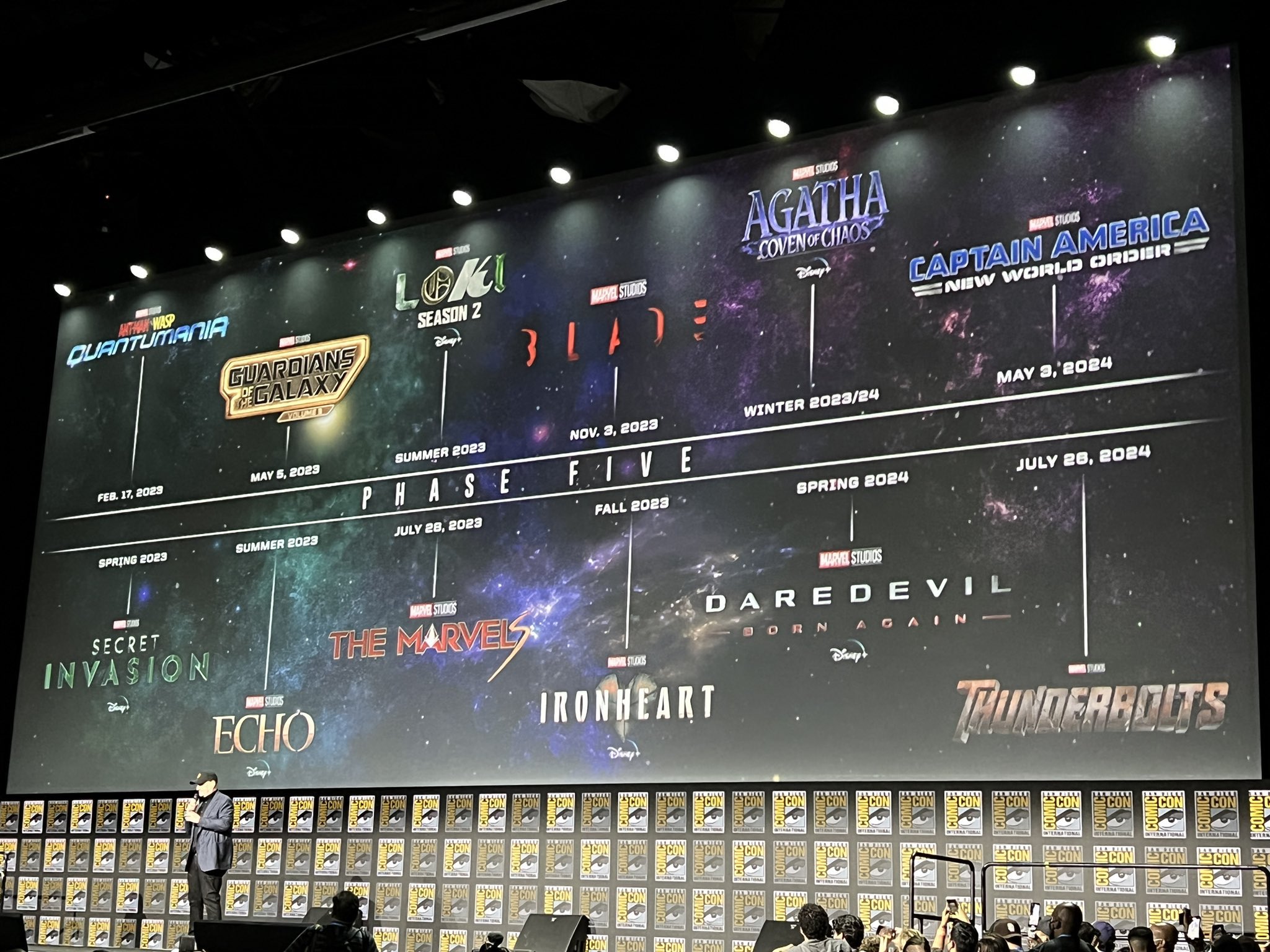 Marvel anuncia fase 5 na SDCC