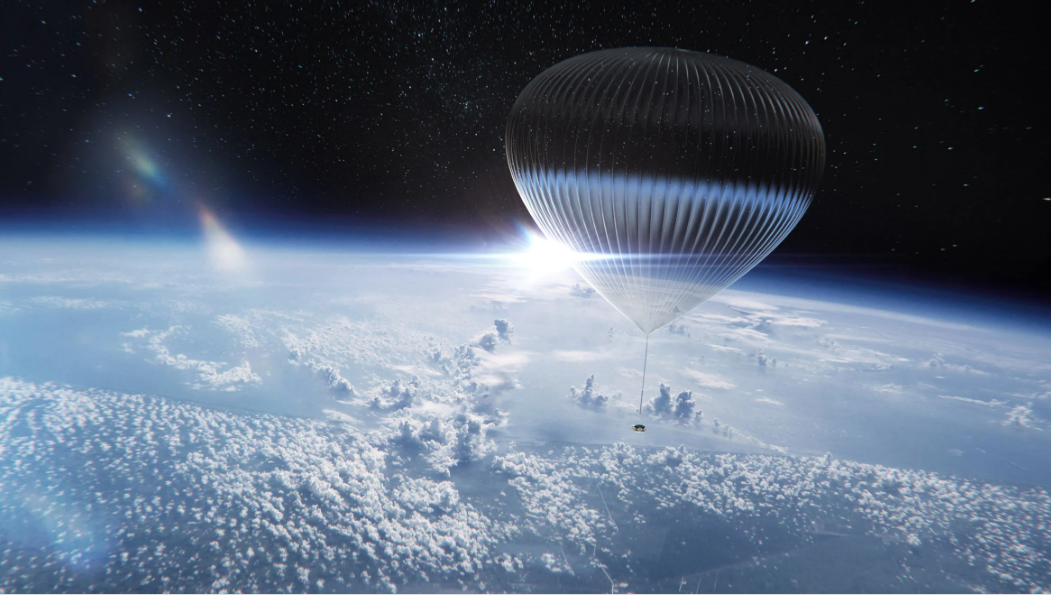 Empresa prepara voos espaciais com balão estratosférico