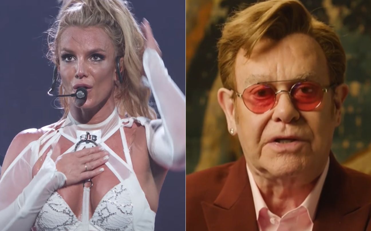 Elton John y Britney Spears presentan video de colaboración