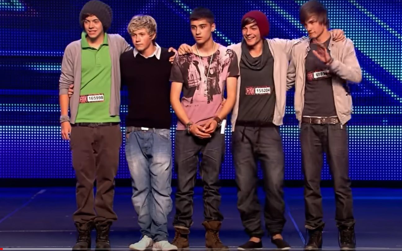 One Direction no The X Factor